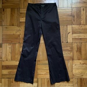 Vintage Banana Republic Brown Satin Bootcut Pants - 4 - 6